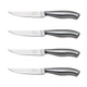 Chicago Cutlery Insignia Steel 4-Piece Steak Knives, 4.5" Stainless Steel Bla...