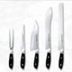 Schmidt Brothers BBQ Knife Set 6-Piece Item 1697010 New