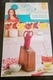 The Pioneer Woman Red 5 Piece Cutlery Prep Set with Wood Block NIB