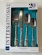International Silver 5148977 Garland Frost 20-Piece Flatware Set