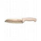 BAKERS & CHEFS 7 " Santoku Knife*Stain-Free/High-Carbon K1900/009*White Handle