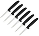 6 PACK Mundial Boning Kitchen Knife 3.63" Stainless Blade Polypropylene Handle