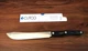 Cutco 1722 Butcher Knife 8-1/4 Straight Blade Brown Handle - FACTORY SHARPENED