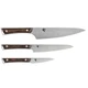 Shun Kanso 3-Piece Starter Knife Set &ndash; 3.5" Paring Knife, 6" Utility Knife, 8"