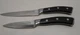  Dura Living ELITE 2-PC KITCHEN KNIFE SET, BLACK &mdash; 5&rsquo;&rsquo; Utility & 3.5&rsquo;&rsquo; Parer