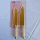 PARIS HILTON 2 PIECE CUTLERY SET KITCHEN KNIFE SET PINK & GOLD X2 NEW