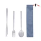 Boundless Voyage Titanium Camping Cutlery Set (Ti1055T) - Spoon Fork Knife