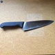 Victorinox Swiss Army 5.2063.20 8" Fibrox Straight Chef's Knife - Black