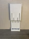 CUTCO Plastic Wall Rack Hanging Knife Storage Tray Holder #1742 ~ 5 Slots