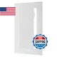 PATIKIL 12x6 inch(295x145mm) Removable Hinged Access Panel, ABS Plumbing Access