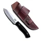 Premium Handmade D2 Steel Hunting Knife with G10 Handle | Scout Carry Sheath,...
