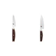 MIYABI 6000MCT Knives Set, Petty & Chef's Knife, Damascus Steel, Made in Japan