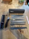 1980's Kershaw 1099TF, Blade Trader, W/ 6 Blade Set, And Carry Case, Japan
