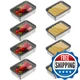 Verveia Cheese Container for Refrigerator,Fridge Storage Container,Deli Containe
