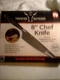 The Trusted Butcher 8" Chef Knife As Seen On TV With Protective Cover New