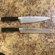 LOT OF 2- ZWILLING Henckels 8" Chef's & Bread knives Germany 31071-200 31076-200