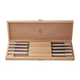 ZWILLING 8-pc 4.5" Stainless Steel Steak Knife Set with 16.5" x 6" Case - Steel