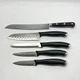 J.A. Henckels Mixed Knife Lot Silver Cap 13570-100 080 130 140 & Spain 8" Bread