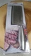 Sharper Image 6" HAMMERED FINISH CLEAVER +Protective Sheath Stainless Steel NEW!