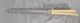 Vintage Quikut "Quikkle" Stainless Double-Serrated Knife - Made In USA