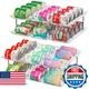 oylik Can Organizer for Pantry, 4 Tiers Can Storage Rack, up to 48 Cans Food Hol