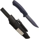 Morakniv Bushcraft Carbon Steel Survival Knife with Fire Starter & Sheath, Black