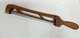 Mountain Woods Adjustable Fiddle Bow Bread Knife Wooden Slicing Guide 9in Blade