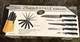 Gourmet Trends Cutlery Set 12 piece Shappu Royale Set Stainless w/ Wood Block