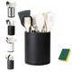 LIBODOUR Utensil Holder,Large 360&deg;Rotating Kitchen Utensil Holder For Counter,Co