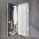 Vintage Hamilton Beach Carve n' Set Electric Knife & Carving Fork Hard Case