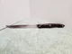 Cutco 1729 JJ 7'' Blade Serrated Carving Knife Brown Marbled Handle USA