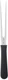 Mercer Culinary M14007 Millennia Black Handle, 7-Inch Straight, Cook's Fork