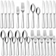 Stapava 20 Piece Silverware Set, Food-Grade Stainless Steel Flatware Sets for 4 