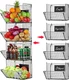 X-cosrack 4-Tier Metal Wire Basket Wall Mount - Extra Large Storage Organizer