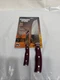 FORGED IN FIRE Stainless Steel 2 Pc Chef Knife Set 8&rdquo; & 3.5&rdquo; Chef & Paring - New