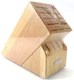Wusthof (15) Slot Wood Knife Block FACTORY SEALED