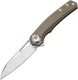 Dreamtech Bronze Titanium Folding Bohler M390 Sheepsfoot Pocket Knife K4281BR