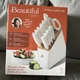 Beautiful 12 Piece White Soft Grip Stainless Steel Knife Set with Block