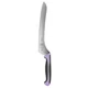Mercer Culinary Millennia 9" Offset Serrated Bread/Sandwich Knife Purple Handle