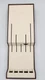 Vintage CUTCO 1742 Knife Holder 5 Slot Plastic Drawer tray Wall Mount 17" x 6"