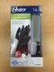 Oster 14-Piece Stainless Steel Cutlery Set 60772.14 Huxford Hardwood Block