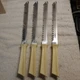 1 Vintage QUIKUT QUIKKLE KNIFE USA Chefs SLICING Bread Frozen Carving Food Blade