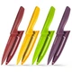 Gourmetop Paring Knife with Cover, Paring Knives Set of 4, 3.8" Paring Knife ...