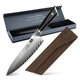 SHAN ZU 8 in Chefs Knife Damascus Kitchen Knife Ultra Sharp Japanese Chef Knives