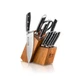 Cangshan Alps Series 1026672 German Steel Forged 12-Piece Knife Block Set, Ac...