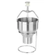 New Star Foodservice Pancake Batter Dispenser with Stand, Commercial 18/8 Sta...