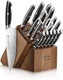 Thomas Keller Cangshan 17-Piece Knife Set Swedish Steel Walnut Block NSF - NIB
