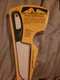 The Cheese Knife Unique Drafted Blade ULTEM Resin Small Black New