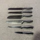 Chicago Cutlery Knife Knives Set Of 6 Stainless Steel Blade Handle Chef Breed