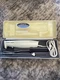 Vintage Hamilton Beach Carve n' Set Electric Knife & Carving Fork Hard Case NOS